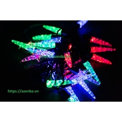 Dây đèn Led dài 4m hình cây tuyết trang trí Noel, Tết, nháy nhiều màu