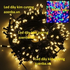 Đèn Led Kim Cương Trang Trí Cây, Biệt thự, Nhà thờ, Noel, Nhà Cửa Sân Vườn. Dây 10m/20m/40m