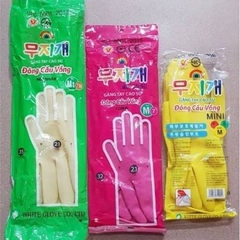 Găng Tay Cao Su Cầu Vồng Dài Chính Hãng – Chống Nước, Chống Trơn, Bền Bỉ Cho Gia Đình Và Công Nghiệp