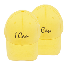 Mũ đôi I Can Can De Blanc