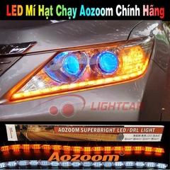Led Mí Hạt Chạy Aozoom Chính Hãng , Led Mí Hiệu Ứng AUDI , Đèn Led Daylight