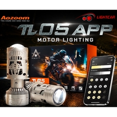 Bi Cầu Mini H4 Aozoom π05 Chỉnh Màu, Aozoom Pi05 APP