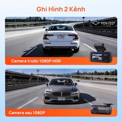 Camera Hành Trình 70mai A210 Ghi Hình Trước Sau