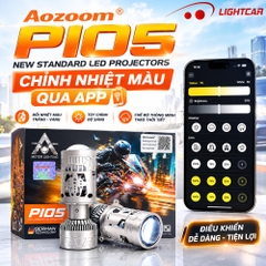 Bi Cầu Mini H4 Aozoom π05 Chỉnh Màu, Aozoom Pi05 APP