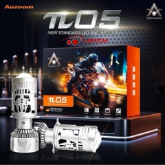 Led Bi Cầu Mini H4 Aozoom π05 , Bi Cầu Aozoom Pi05 Chính Hãng