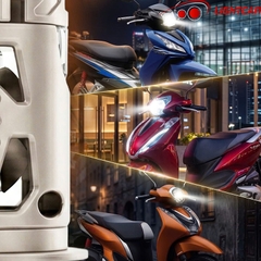 Led Bi Cầu Mini H4 Aozoom π05 , Bi Cầu Aozoom Pi05 Chính Hãng