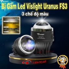 Bi Gầm LED Vislight Uranus FS3 | 3 Chế Độ Màu - 3 Inch Siêu Sáng