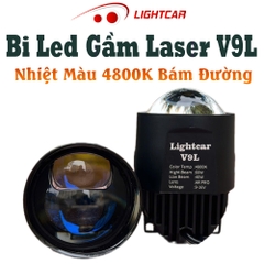 Bi Led Gầm Có Laser V9L , Nhiệt Màu 4800K Siêu Bám Đường