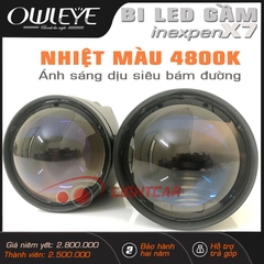 Bi Led Gầm Owleye INEXPEN X7 Nhiệt Màu 4800K