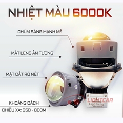 Bi Led Pha Lightway Có Trợ Pha Laser Siêu Sáng