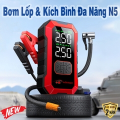 Bơm Lốp Và Kích Bình Đa Năng LightCar N5
