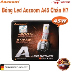 Bóng Led Aozoom A45 Chân H7 Chính Hãng