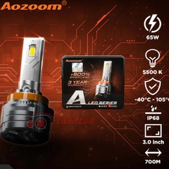 Bóng Led Aozoom A65 Chân H11 Chính Hãng