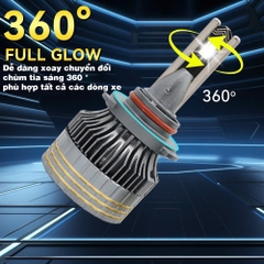 BÓNG LED SIÊU PHA S9 PRO 100W CHÂN H4