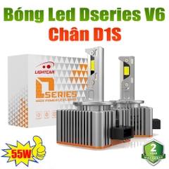 Bóng Led Chân D1S Cao Cấp , LightCar V6 D1S Siêu Sáng 55W
