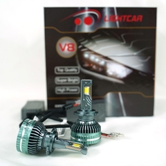 Bóng LED LIGHTCAR V8 90W Chân Bóng D2H , Chuyện Dụng Cho Bi Cầu Xenon Độ