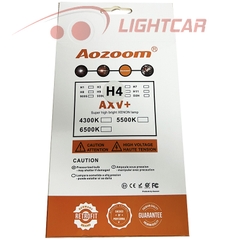 Bóng Đèn Xenon Aozoom Chân H4 Chính Hãng