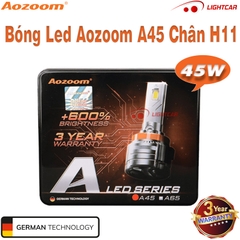 Bóng Led Aozoom A45 Chân H11 Chính Hãng