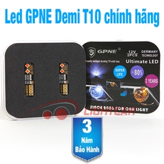 Đèn Led Demi T10 GPNE chính hãng Có Canbus , Bảo Hành 3 Năm