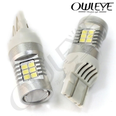 ĐÈN LED Ô TÔ OWLEYE T20 7443 , ĐÈN ĐỊNH VỊ BAN NGÀY, ĐÈN TÍN HIỆU SIÊU SÁNG CHÍNH HÃNG