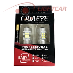 ĐÈN LED Ô TÔ OWLEYE T20 7443 , ĐÈN ĐỊNH VỊ BAN NGÀY, ĐÈN TÍN HIỆU SIÊU SÁNG CHÍNH HÃNG