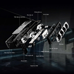 Đèn Bi Led Trợ Sáng AOZOOM EX4 Chính Hãng