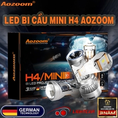 Led Bi Cầu Mini Aozoom H4 Chính Hãng
