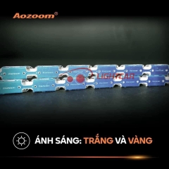 Led Mí Hạt Chạy Aozoom Chính Hãng , Led Mí Hiệu Ứng AUDI , Đèn Led Daylight
