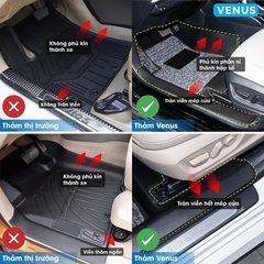 THẢM VENUS LÓT SÀN Ô TÔ VINFAST VF5 - NHỰA TPE ĐÚC KHUÔN CAO CẤP
