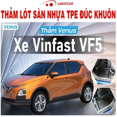 THẢM VENUS LÓT SÀN Ô TÔ VINFAST VF5 - NHỰA TPE ĐÚC KHUÔN CAO CẤP