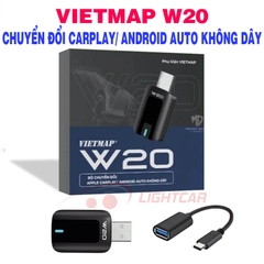 THIẾT BỊ CHUYỂN ĐỔI APPLE CARPLAY/ ANDROID AUTO KHÔNG DÂY - VIETMAP W20 CHÍNH HÃNG