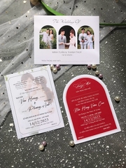 (NM-B13) Thiệp Cưới In Hình CD-CR - Giấy Ford 200