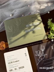 (DQ-BNT26-443) Thiệp Cưới Cao Cấp 2026