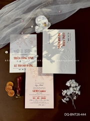 (DQ-BNT26-444) Thiệp Cưới Cao Cấp 2026