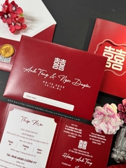 (RRBC-BN010) Thiệp cưới KTS Gập 3