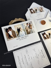 (RRH-BN008) Thiệp Cưới In Hình Cưới