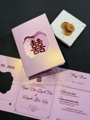 (RRK-BN124) Thiệp Cưới KTS