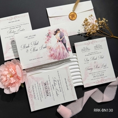 (RRK-BN131) Thiệp Cưới KTS hiện đại sang trọng