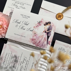 (RRK-BN130) Thiệp Cưới KTS hiện đại sang trọng