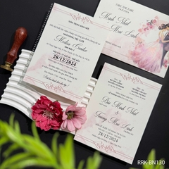 (RRK-BN130) Thiệp Cưới KTS hiện đại sang trọng