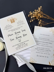 (RRK-BN134) Thiệp Cưới KTS hiện đại sang trọng