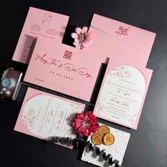 (RRK-BN142) Thiệp Cưới KTS hiện đại sang trọng