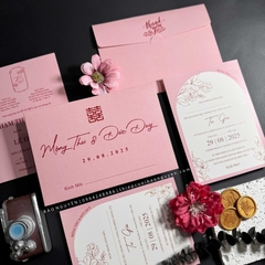 (RRK-BN142) Thiệp Cưới KTS hiện đại sang trọng