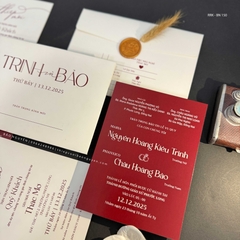 (RRK-BN150) Thiệp Cưới Kỹ Thuật Số_Hiện Đại