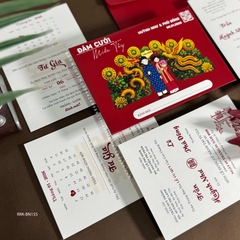 (RRK-BN155) Thiệp Cưới Kỹ Thuật Số_Hiện Đại