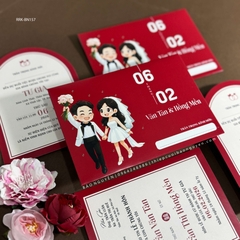 (RRK-BN157) Thiệp Cưới Kỹ Thuật Số_Hiện Đại