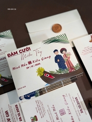 (RRK-BN158) Thiệp Cưới Kỹ Thuật Số_Hiện Đại