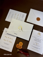 (RRK-BN160) Thiệp Cưới Kỹ Thuật Số_Hiện Đại