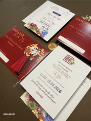 (RRK-BN167) Thiệp Cưới KTS hiện đại