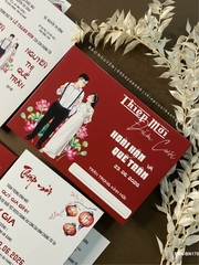 (RRK-BN170) Thiệp Cưới KTS hiện đại